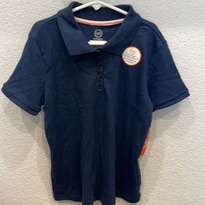 NWT Uniform Navy Polo